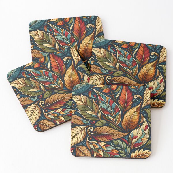 Item preview, AUTUMN LEAVES PATTERN designed and sold by AJCIShop.