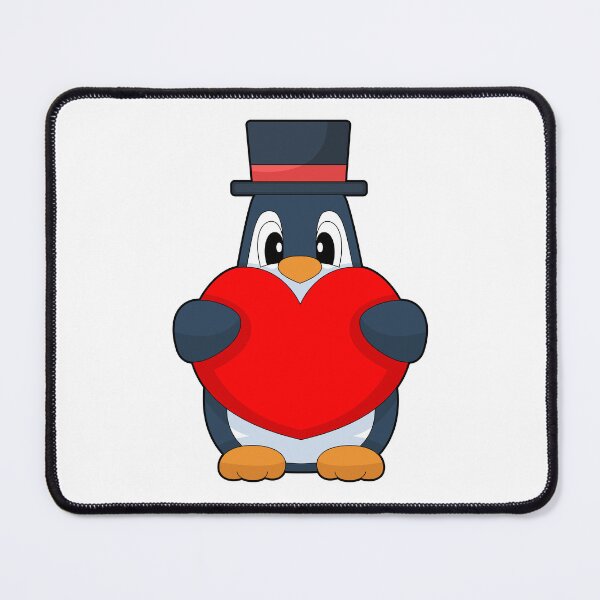 Artikelvorschau, Pinguin Bräutigam Herz Hochzeit entworfen und verkauft von Snabdesign84.