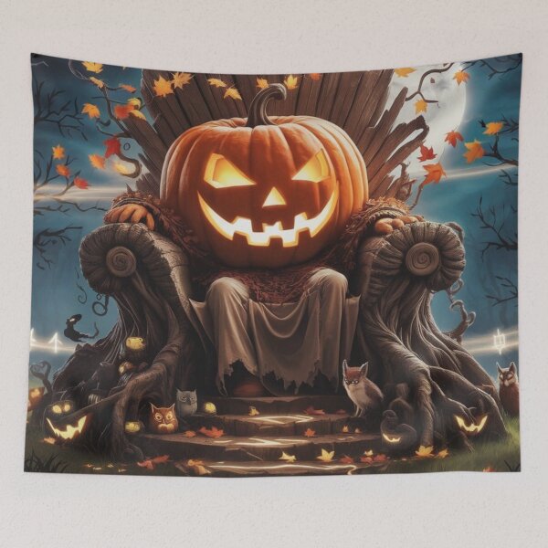 Item preview, PUMPKIN KING, HALLOWEEN GRAPHIC DESIGN  designed and sold by YourTrendyTees.