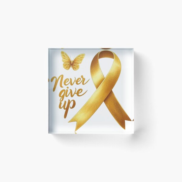Item preview, Yellow Ribbon, Cancer Awareness Yellow Ribbon designed and sold by vectcd.