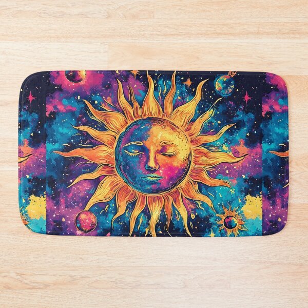 Item preview, Bohemian celestial psychedelic solar system  designed and sold by PrestonSquires.