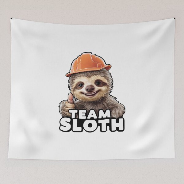 Item preview, Team Sloth - Cute and funny animals theme designed and sold by lavka-xd.