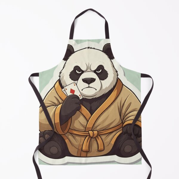 Item preview, Grumpy Gambler Panda designed and sold by StickersRyous.