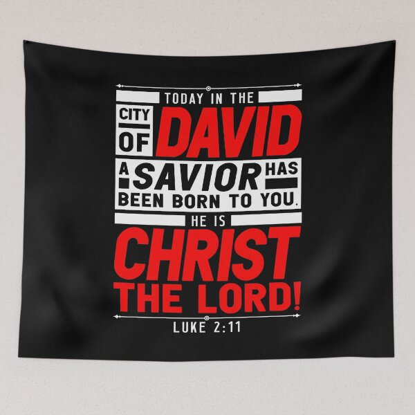 Item preview, Luke 2:11 He is Christ the Lord designed and sold by plushism.