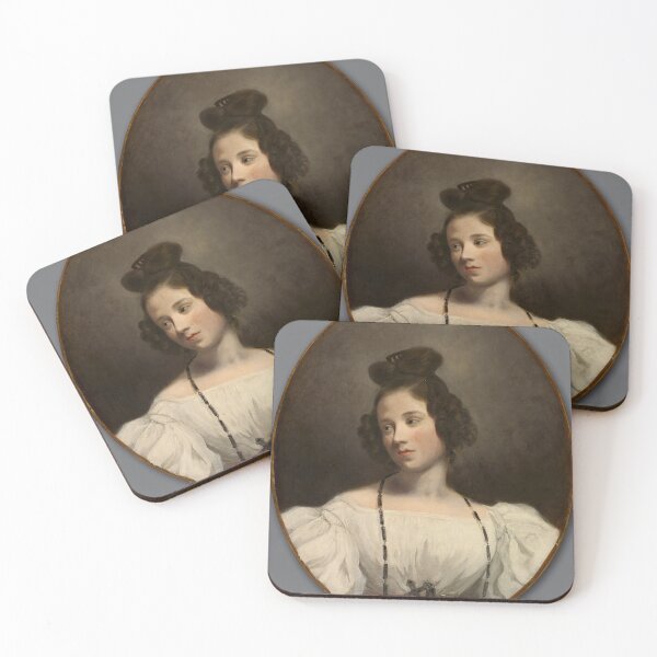 Item preview, Mademoiselle Alexandrine-julie de la boultraye, 1832-34 - Eugène Delacroix designed and sold by Vintage Designs +.