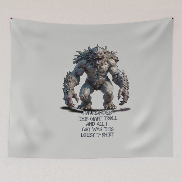 Item preview, Problemas con los trolls designed and sold by NickTaroDesign.