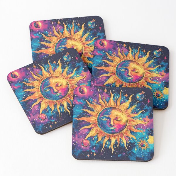 Item preview, Bohemian celestial psychedelic solar system  designed and sold by PrestonSquires.