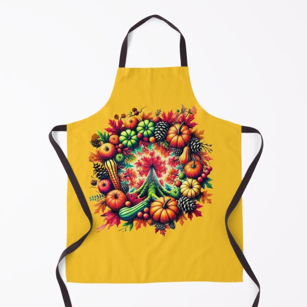 Item preview, Beautiful colorful Autumn Tree Pumpkins Leaves Wreath designed and sold by The Art of Kkatarynka.