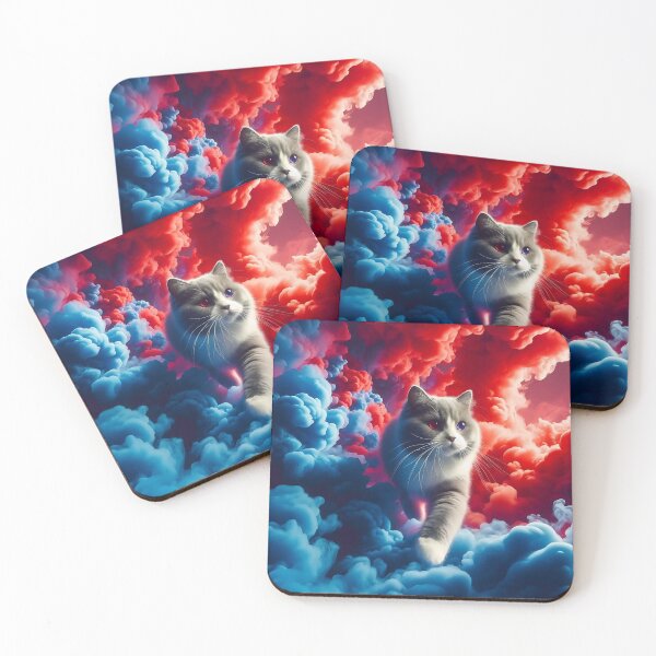 Item preview, Celestial Cat Cloud Journey designed and sold by JavisSRDesign.