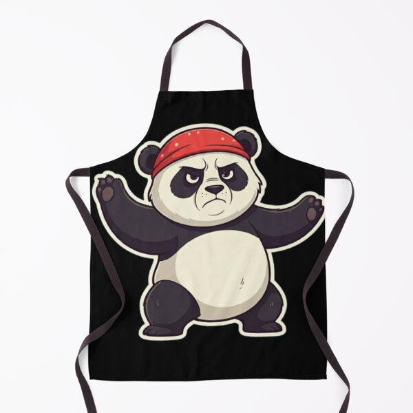 Item preview, Grumpy Panda Fighter designed and sold by StickersRyous.