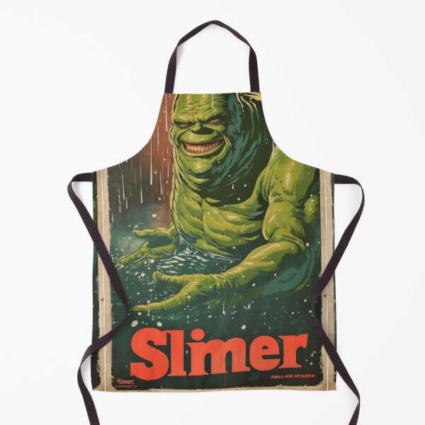 Item preview, Green Grotesque Creature in Retro Poster Style designed and sold by Piotrek0001.