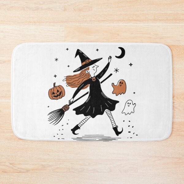 Item preview, Enchanting Witch with Pumpkin and Ghost in the Moonlight designed and sold by XquisiteFashion.