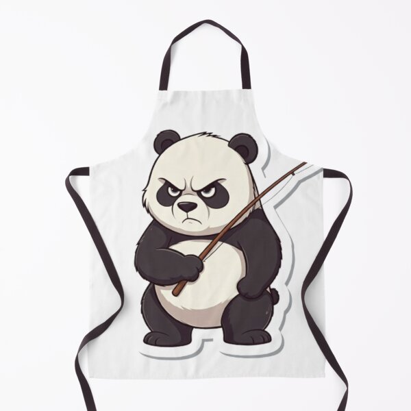 Item preview, Grumpy Panda Fisherman designed and sold by StickersRyous.