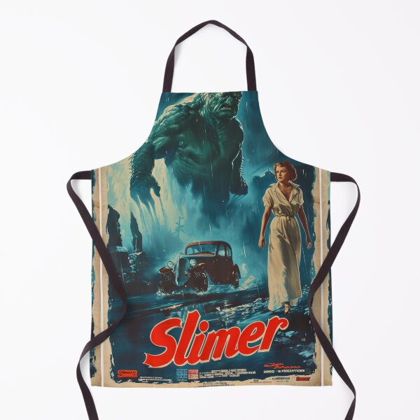 Item preview, Green Grotesque Creature in Retro Poster Style designed and sold by Piotrek0001.