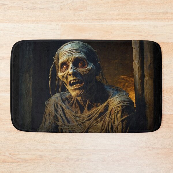 Item preview, A creepy evil undead mummy painting designed and sold by Vintage Designs +.
