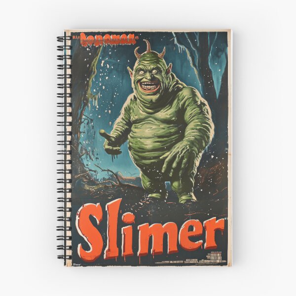 Item preview, Green Grotesque Creature in Retro Poster Style designed and sold by Piotrek0001.
