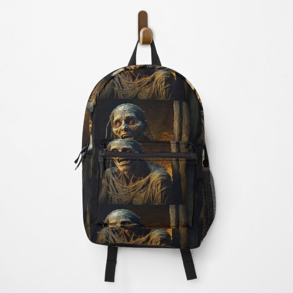 Item preview, A creepy evil undead mummy painting designed and sold by Vintage Designs +.