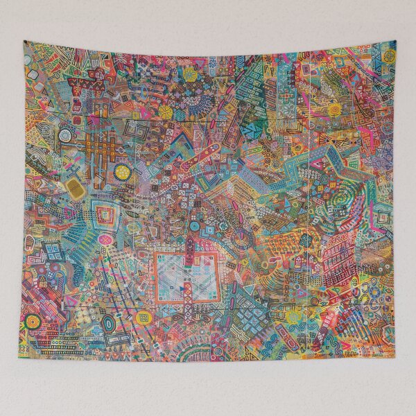 Item preview, Vibrant Doodle designed and sold by Marcin Kulesza.