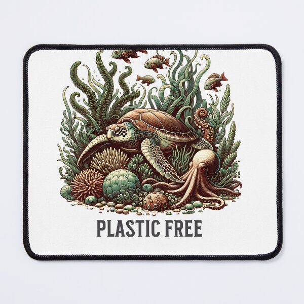 Item preview, Keep the Sea. Plastic Free. designed and sold by KojourinArt.