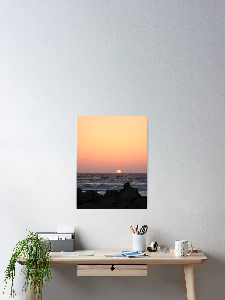 Thumbnail 2 of 3, Poster, Morro Bay Sunset designed and sold by expatraveler.