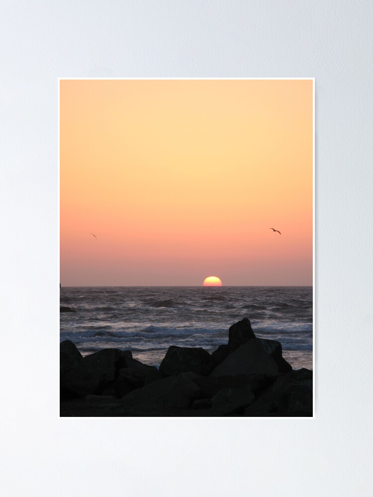 Thumbnail 1 of 3, Poster, Morro Bay Sunset designed and sold by expatraveler.