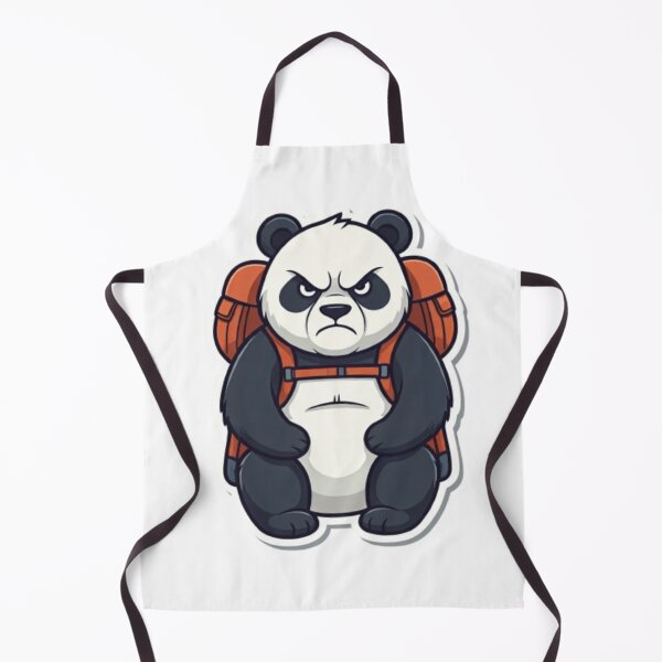 Item preview, Grumpy Panda Backpacke designed and sold by StickersRyous.