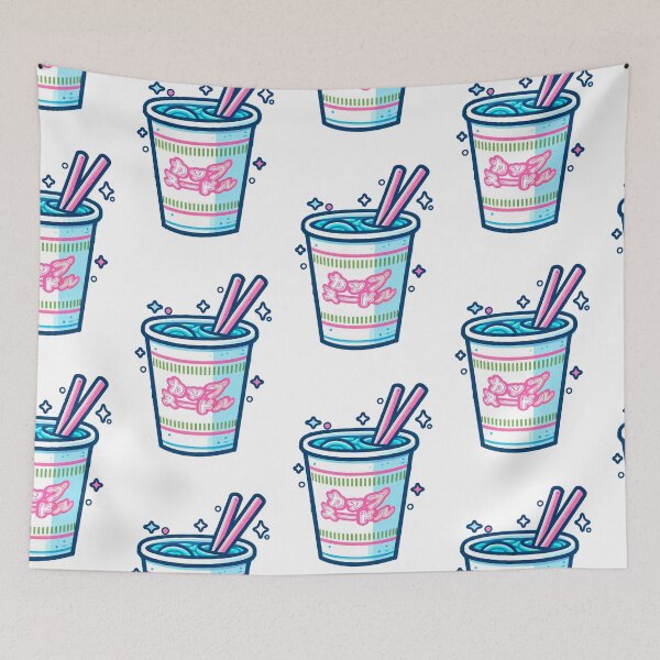 Item preview, Blue cup noodles designed and sold by Naokodarling.