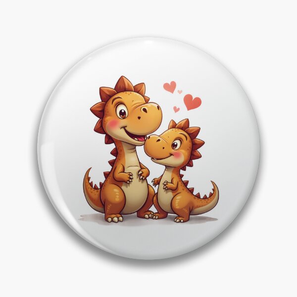 Artikelvorschau, Dinosaurier Vater und Sohn Papasaurus Babysaurus entworfen und verkauft von FriendlyLlama.