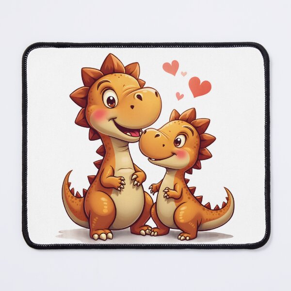 Item preview, Dinosaurs dad and son papasaurus babysaurus designed and sold by FriendlyLlama.
