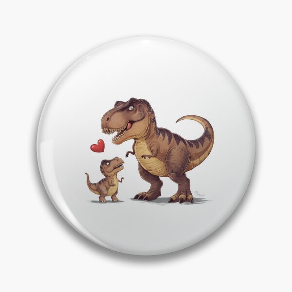 Artikelvorschau, Dinosaurier Vater und Sohn Papasaurus Babysaurus entworfen und verkauft von FriendlyLlama.