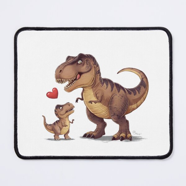 Item preview, Dinosaurs dad and son papasaurus babysaurus designed and sold by FriendlyLlama.