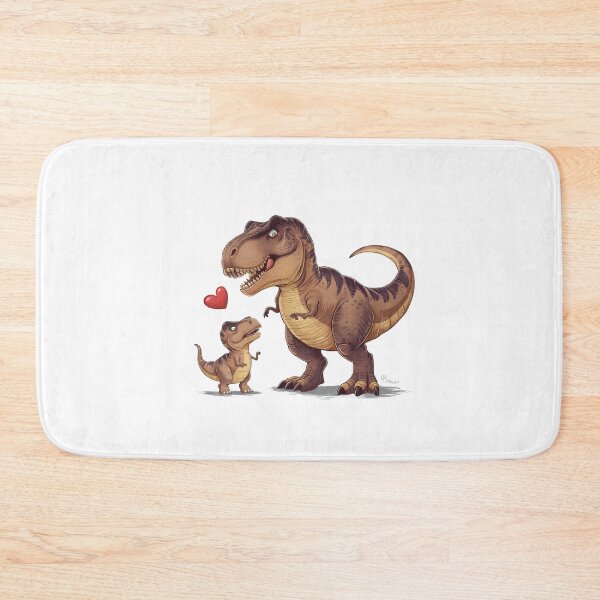 Item preview, Dinosaurs dad and son papasaurus babysaurus designed and sold by FriendlyLlama.