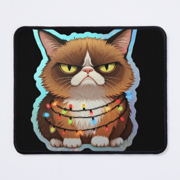 Item preview, Grumpy Cat Christmas Lights designed and sold by StickersRyous.