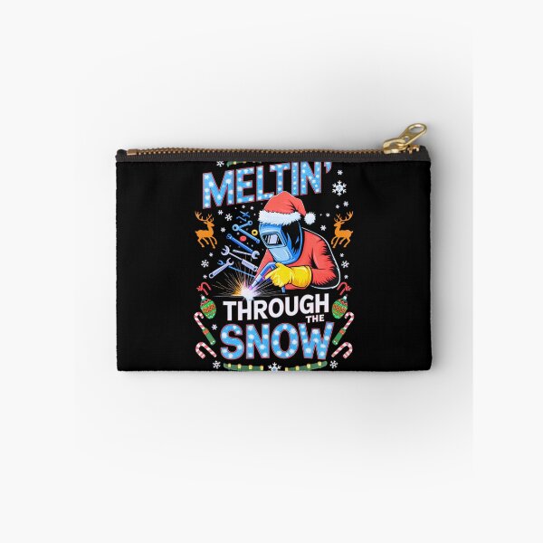 Item preview, Funny Christmas Welding Design with Santa and Sparks designed and sold by BunBuntheDog-.