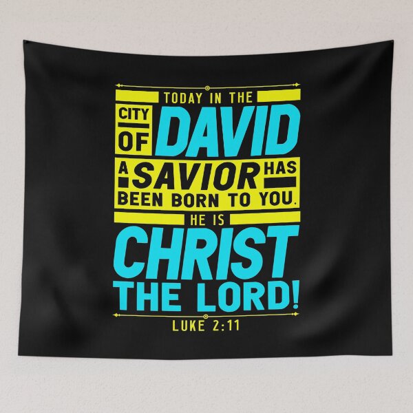 Item preview, Luke 2:11 He is Christ the Lord designed and sold by plushism.
