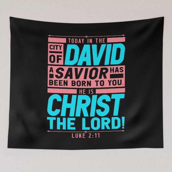 Item preview, Luke 2:11 He is Christ the Lord designed and sold by plushism.