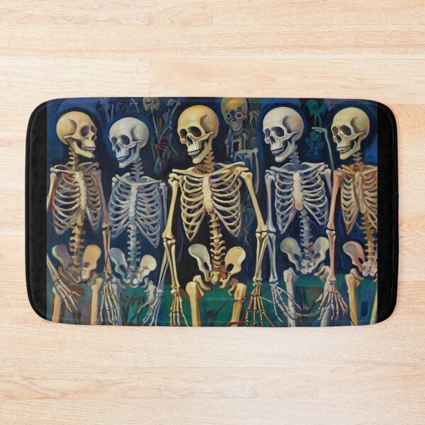 Item preview,  Day of the Dead expressionist art painting designed and sold by Vintage Designs +.