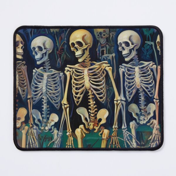 Item preview,  Day of the Dead expressionist art painting designed and sold by Vintage Designs +.