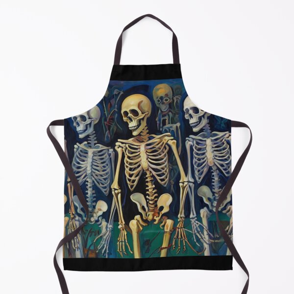 Item preview,  Day of the Dead expressionist art painting designed and sold by Vintage Designs +.