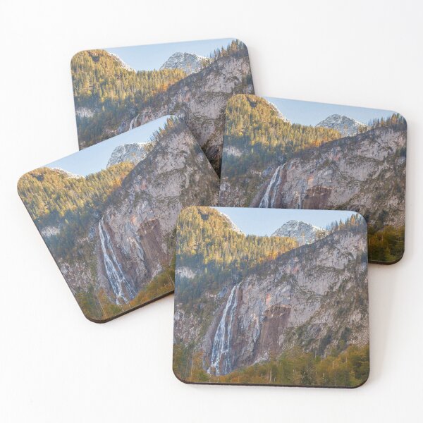 Item preview, Cascada Röthbachfall cerca de Obersee en otoño, Königssee designed and sold by Torsten  Krüger.