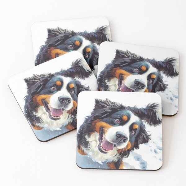 Item preview, Bernese Mountain Dog Snow Fun designed and sold by LazioJoe.
