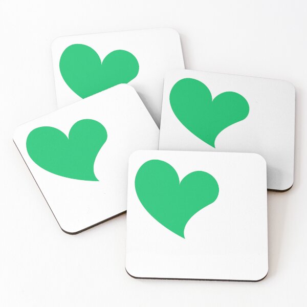 Item preview, My Heart Beats Green and White designed and sold by Melty Shirts.