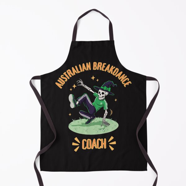 Item preview, Funny Australian Breakdance Coach Skeleton Halloween Art designed and sold by elynne9.