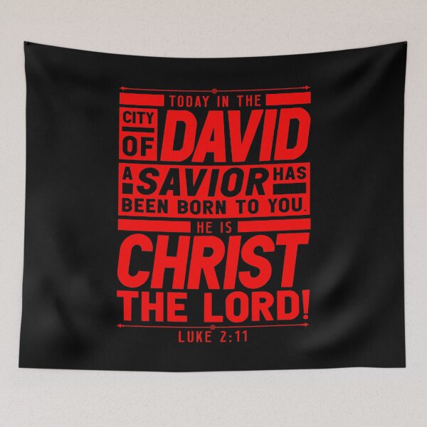 Item preview, Luke 2:11 He is Christ the Lord designed and sold by plushism.