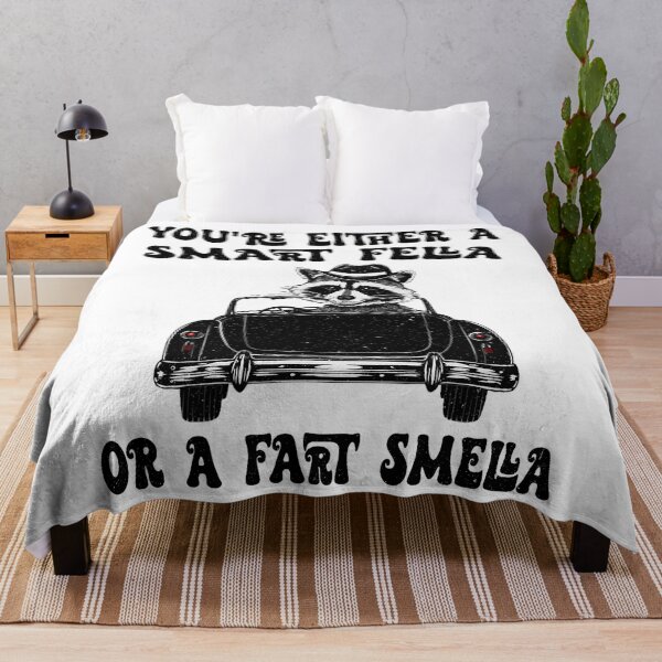 Item preview, You're Either A Smart Fella Or A Fart Smella Raccoon designed and sold by LoveMingle.
