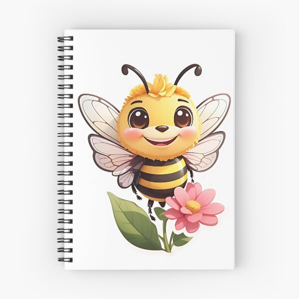 Item preview, Cheerful Bumblebee with a Flower designed and sold by FluffyPeels.