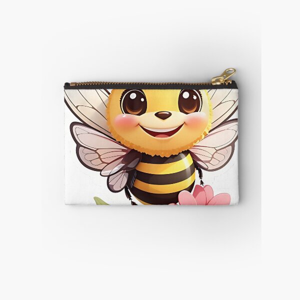 Item preview, Cheerful Bumblebee with a Flower designed and sold by FluffyPeels.