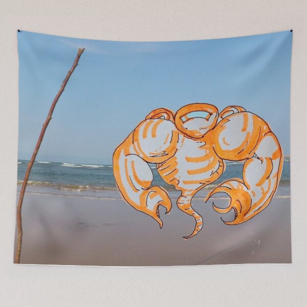 Item preview, Crab beach posing designed and sold by raulaientsa.