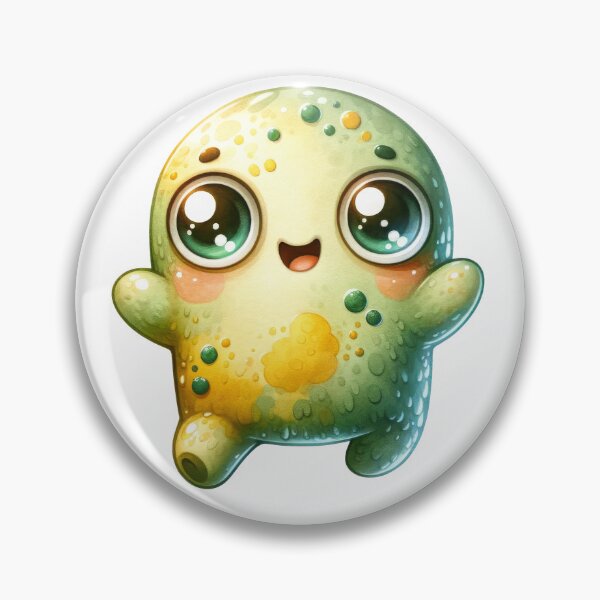 Item preview, Cute Adorable Yellow Green Happy Monster designed and sold by baebrand-art.