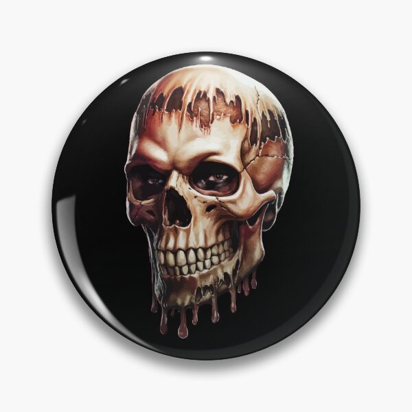Item preview, Real Horror Skull Face designed and sold by deathanarchy.